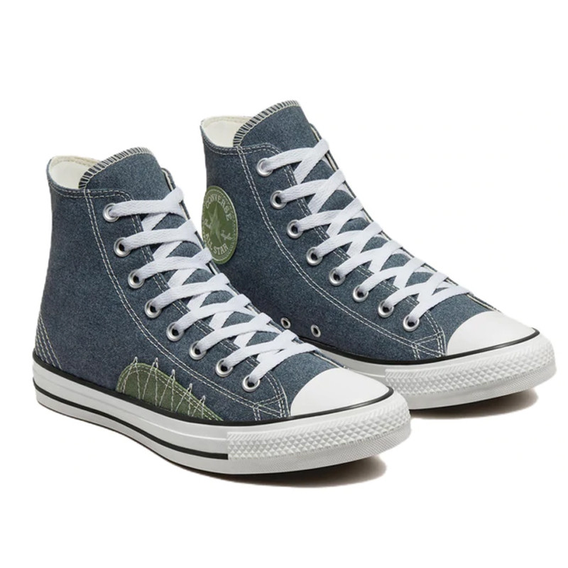 SEPATU SNEAKERS CONVERSE Chuck Taylor All Star Stitched Recycled Canvas