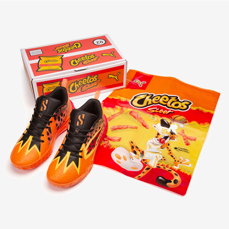 SEPATU BASKET PUMA Scoot Zeros X Cheetos 'Flamin' Hot'