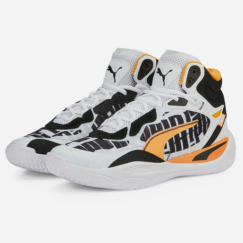 SEPATU BASKET PUMA Playmaker Pro Mid Block Party