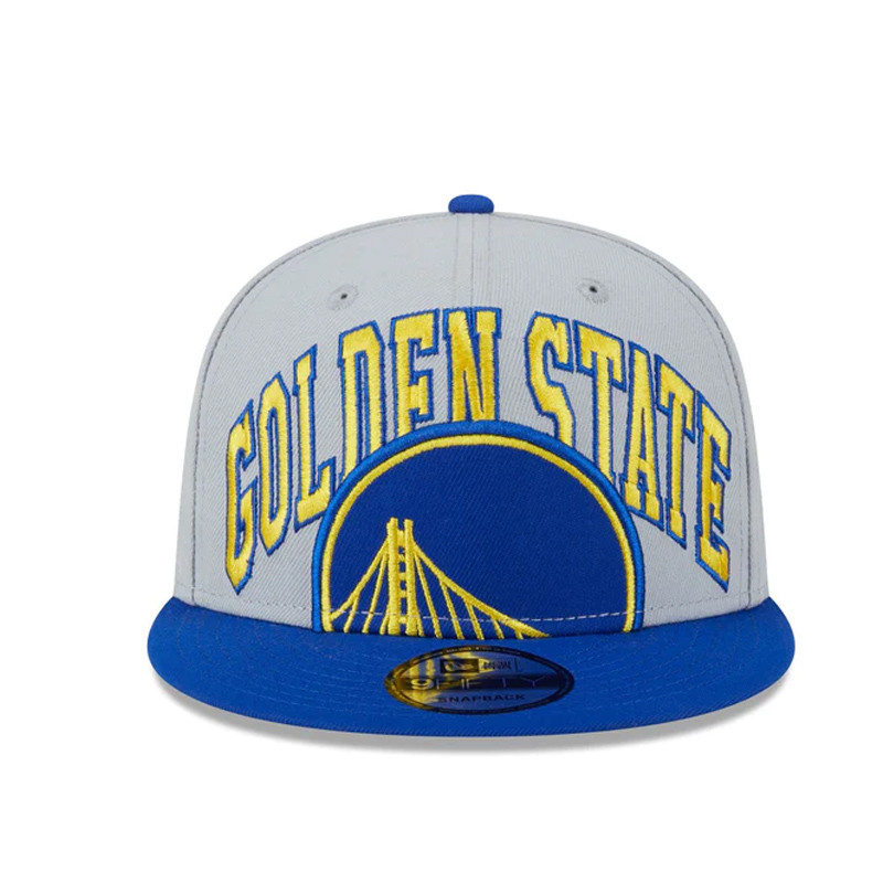 TOPI BASKET NEW ERA Golden State Warriors NBA Tip Off 2023 9FIFTY Snapback Cap