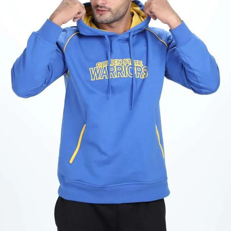 BAJU BASKET NBA Hoodie Contrast Piping Golden State Warriors