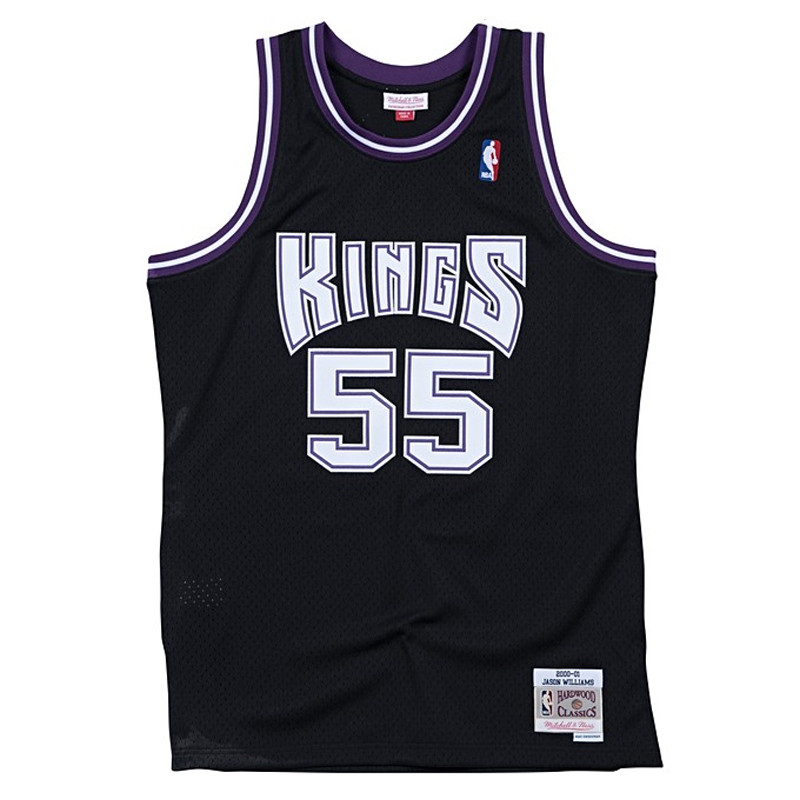 BAJU BASKET MITCHELL N NESS Jason Williams Sacramento Kings Road 2000-01 Swingman Jersey 