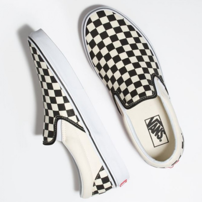 SEPATU SNEAKERS VANS Checkerboard Slip On