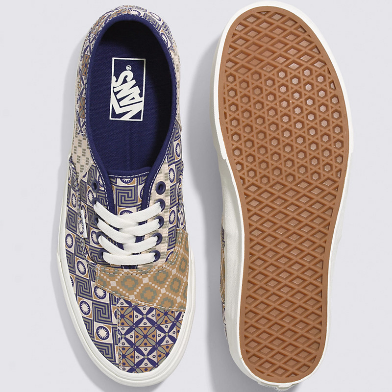 SEPATU SNEAKERS VANS GEO TREK AUTHENTIC PATCHWORK